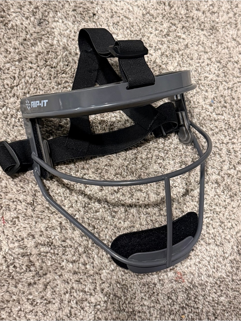 Women’s RIP-IT Grey softball Face-mask